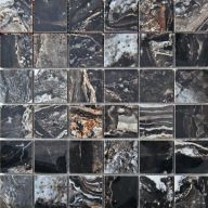 Плитка Neodom Ambassador 60x120 Mosaico Nairobi Black Polished 5x5