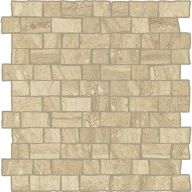 Плитка Италон Charme Advance Wall Project Travertino Mosaico Raw Cer